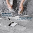 thumbnail image 4 of Sleep Zone Fluffy Round Shaggy Rug, Non Slip Soft Plush Carpet, Easy Clean Indoor Floor Mat, Gray 5ft Round, 4 of 8