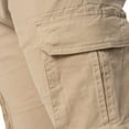 thumbnail image 4 of Crosshatch Mens Frentons Leather Patch Cargo Pants, 4 of 5