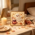 thumbnail image 4 of Halloween Pearl Art DIY Kit Cute Ghost Pearl Painting Set Plastic Complete Kit & For All Ages for Fall Home Decor Wall Art Beginner Crafts & Seasonal Party Gifts by MPOISVA, 4 of 10