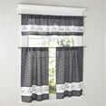 thumbnail image 2 of Live Laugh Love Window Tier and Valance Set - 24” - Charcoal - 3 Pieces, 2 of 2