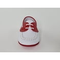 thumbnail image 6 of Napa White and Red Moc Pre-walker Shoes-Toddler Boy Shoes, 6 of 13