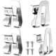thumbnail image 4 of Muyoka 4 Uds. Gancho para taladro, herramienta de Metal resistente, Clip de gancho, Clip de cinturón de taladro eléctrico duradero con tornillos para DeWalt N268241 N169778 N086039 DCD980 DCD985 DCD78 Muyoka Hogar, 4 of 7