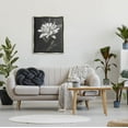 thumbnail image 2 of Stupell Industries Traditional White Dahlia Flower Graphic Art Luster Gray Floating Framed Canvas Print Wall Art, Design by Nina Blue, 2 of 6