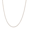 thumbnail image 1 of 14K Rose Gold necklace Box chain 24 in 0.7 mm .70mm Link, 1 of 5