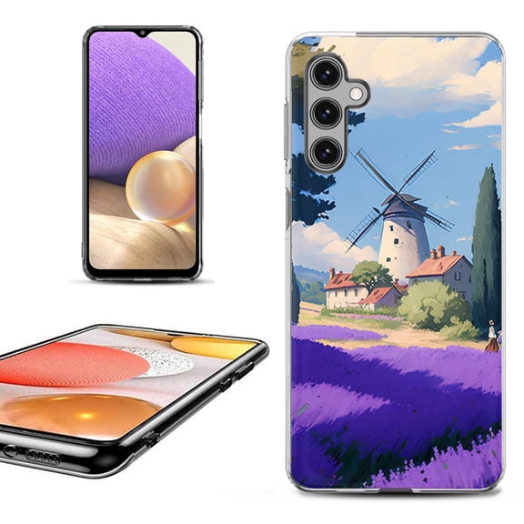 OneToughShield ® for Samsung Galaxy A14 5G Phone Case, Fashion Cover Case - Lavender Field