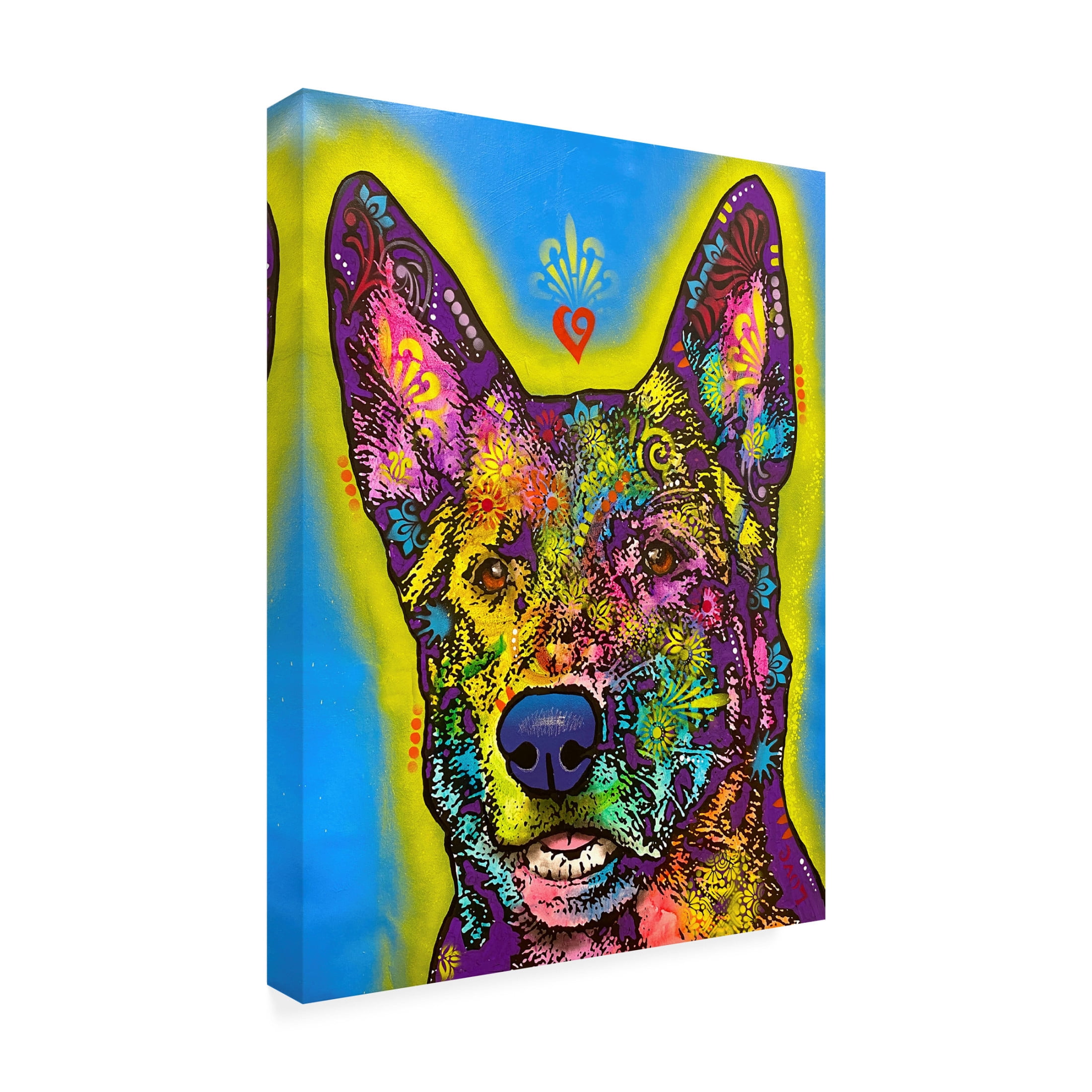 Canvas Wall Art - Dean Russo 'Astro' Wall Art for Living Room, Bedroom, or Office Décor by Trademark Fine Art - 14 x 19 Inches