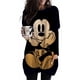 thumbnail image 4 of Camiseta de mujer nueva de primavera y otoño tallas S-3XL grande color sólido manga larga suelta Disney Mickey Mouse Casual Harajuku cintura T-sh, 4 of 5