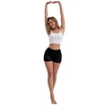 thumbnail image 5 of DARING DIVA Women's Ice Silk Smooth Slip Shorts for Lounge and Pettipants S Black, 5 of 6