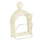 thumbnail image 5 of Organizador de tapas de ollas, soporte para tapas de sartenes con colgador de toallas, estante de pared de 2 niveles para de ollas, para armario,, 5 of 8