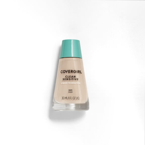 COVERGIRL Clean Sensitive Skin Liquid Foundation Makeup, Ivory