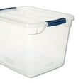 thumbnail image 3 of Rubbermaid Storage Tote,Clear,Solid,Polypropylene RMCC300014, 3 of 3
