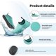 thumbnail image 2 of Water Shoes Beach Shoes Mens Womens Lightweight Barefoot Aqua Shoes Quick Dry Breathable Surf Diving Swim Shoes,Green42/43), 2 of 4