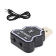 thumbnail image 3 of Adaptador receptor transmisor de audio inalámbrico, accesorios adaptadores de audio transmisor de audio Bluetooth 5.0 Adaptador de audio Bluetooth Eficiencia óptima, 3 of 9
