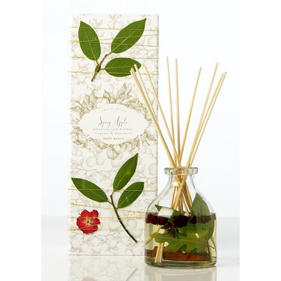 Rosy Rings Petal and Thread Spicy Apple Reed Diffuser 13oz