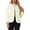 White, variant on Women's Shearling Winter Overcoat Casual Warm Lined Outerwear Jacket For Cold Weather