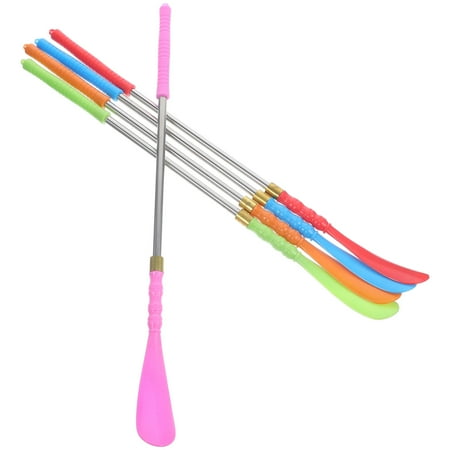 

Wenliwode 5Pcs Travel Shoe Horn Household Shoe Horn Reusable Shoes Horn Metal Shoe Wearing Helper(Mixed Color)