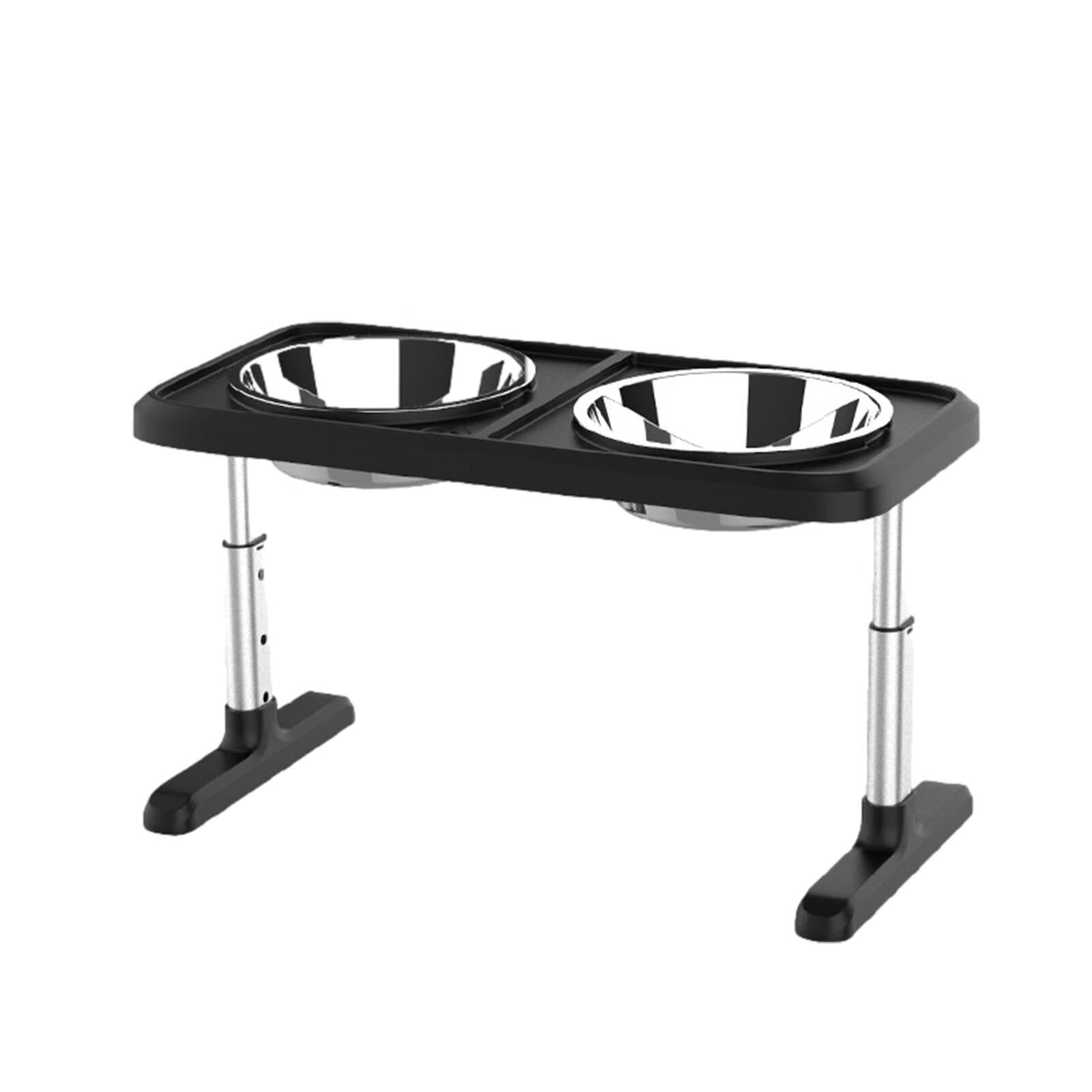 Dog Bowls With Stand Adjustable Dog Food Bowls Elevated Large Dogs