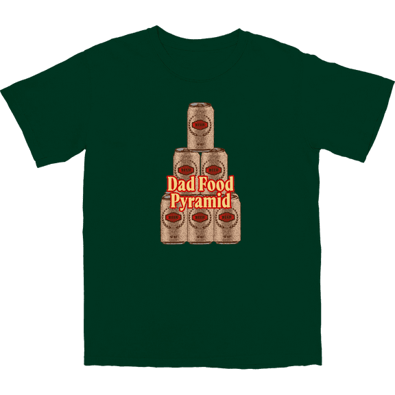 Dad Food Pyramid T Shirt