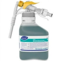 United Stationers Supply B3178383 Diversey Crew Restroom Floor Non-Acid Disinfectant Cleaner - Fresh - 1.5 Liter Spray Bottle - Case of 2