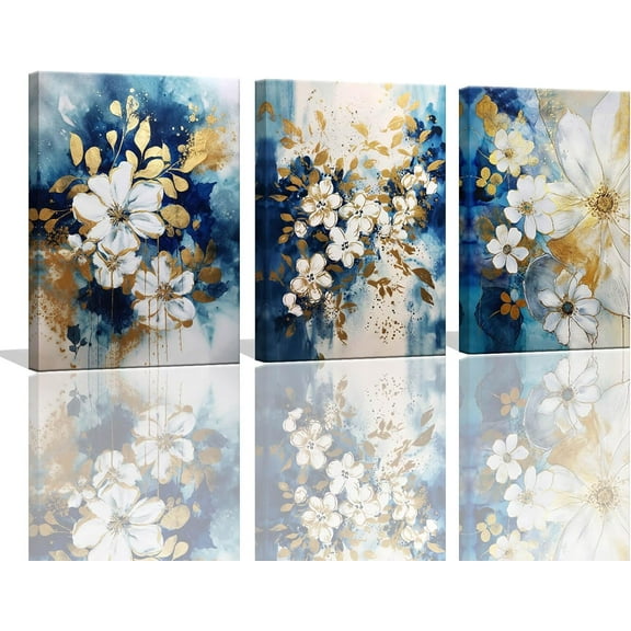 Sage Green Decor - Abstract Wall Art Canvas Prints Emerald Green Bathroom Decor Wall Art for Bedroom Abstract Artwork for Home Walls Abstract Ink Painting Wall Decorations（Only canvas）