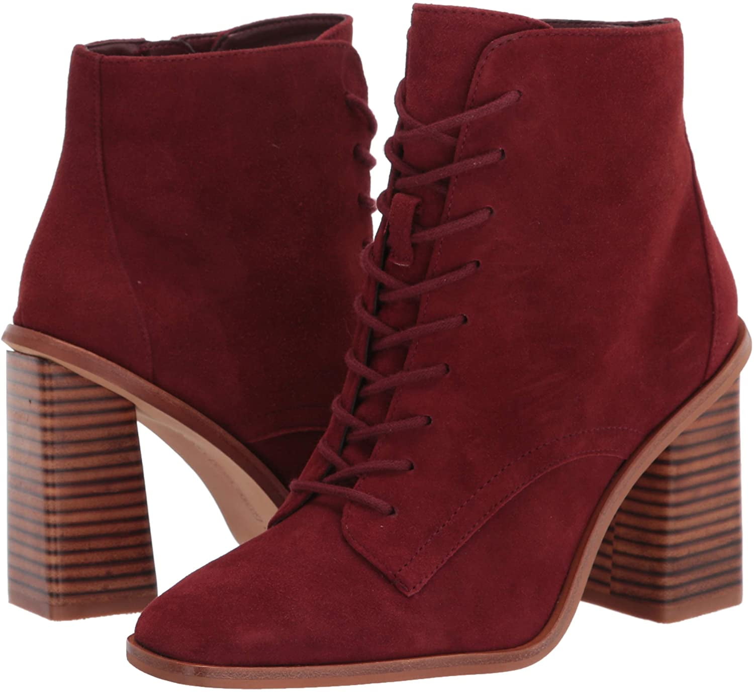 Vince Camuto Womens Dreveri Lace Up Ankle Boot