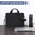 thumbnail image 4 of ZOUYUE 15.6 inch Laptop Shoulder Bag Laptop Sleeve Case, Multi-functional Notebook Sleeve Carrying Case with Strap Fit for MacBook Air Pro Lenovo Acer Asus Dell Lenovo HP Samsung, 4 of 9