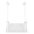 thumbnail image 2 of Hamaca para ventana de gato con ventosas, cama para asiento de gato montada en ventana lavable que ahorra espacio, para tomar el sol en todas partes, color blanco, 2 of 13