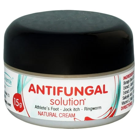 Anti Fungal Solution - Natural Cream For Candidiasis (Facial Candida), Ringworm, Fungus, Groin Infections, Athletes Foot, Jock Itch, ringworm, Fungal Nappy Rash. - 0.5