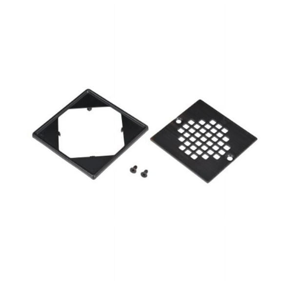 Oatey 42332 Square Screw-In Strainer with Ring, Oil Rubbed Bronze