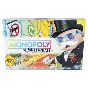 Monopoly Millennial Edition Board Game Multicolor