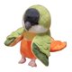 thumbnail image 4 of Marionetas de mano de loro, peluche de loro, juguete de pájaro suave para enseñar Verde y naranja, 4 of 9
