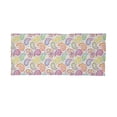 thumbnail image 2 of Paisley Neck Gaiter, Colored Pattern Flower, Unisex, Multicolor, by Ambesonne, 2 of 3