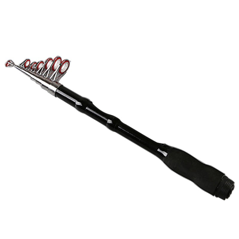 Fymall Telescopic Fishing Rod Super Short Antislip Portable Poles Fish