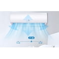 thumbnail image 7 of 9000 BTU Mini Split Air Conditioner& Heater,WiFi Enabled, 19 SEER2 115V, Cools 550 Sq.Ft, Alexa Compatible, Remote Control, Self Cleaning, Includes Installation Kit, 7 of 7