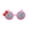 Pink, variant on WTOBBY PC Material Children's Sunglasses with Knot Design, UV Protective Round Frame Glasses, Impact-Resistant Kids Shades for Beach Play (Multiple Colors),Blue