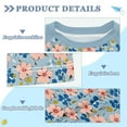 thumbnail image 2 of FORMRS Boys Rash Guard Short Sleeves Swim Shirt Quick Dry UPF 50+ Sun Protection, Sizes 3-12T, Small Pink Flower, 2 of 6
