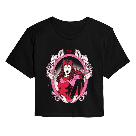 Marvel - Coquette Cropped Graphic T-Shirt
