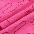 thumbnail image 5 of OULII Water Absorption Dog Bath Towels Polyester Rose Red for Pet Care 1Pcs, 5 of 5