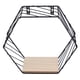 thumbnail image 5 of Estante de exhibición flotante, estante flotante hexagonal, soporte para artículos de pared, estantes de pared, resultados impresionantes, 5 of 8