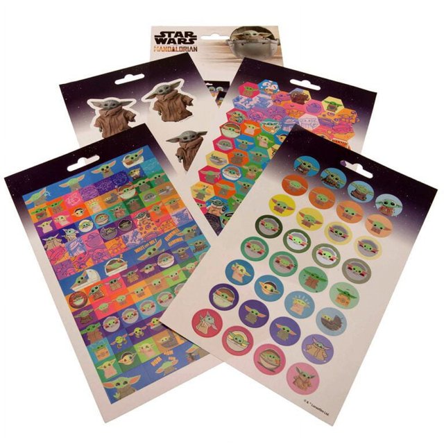 Star Wars: The Mandalorian - Sets de Pegatinas El Niño - Packs de 200 (Multicolor)