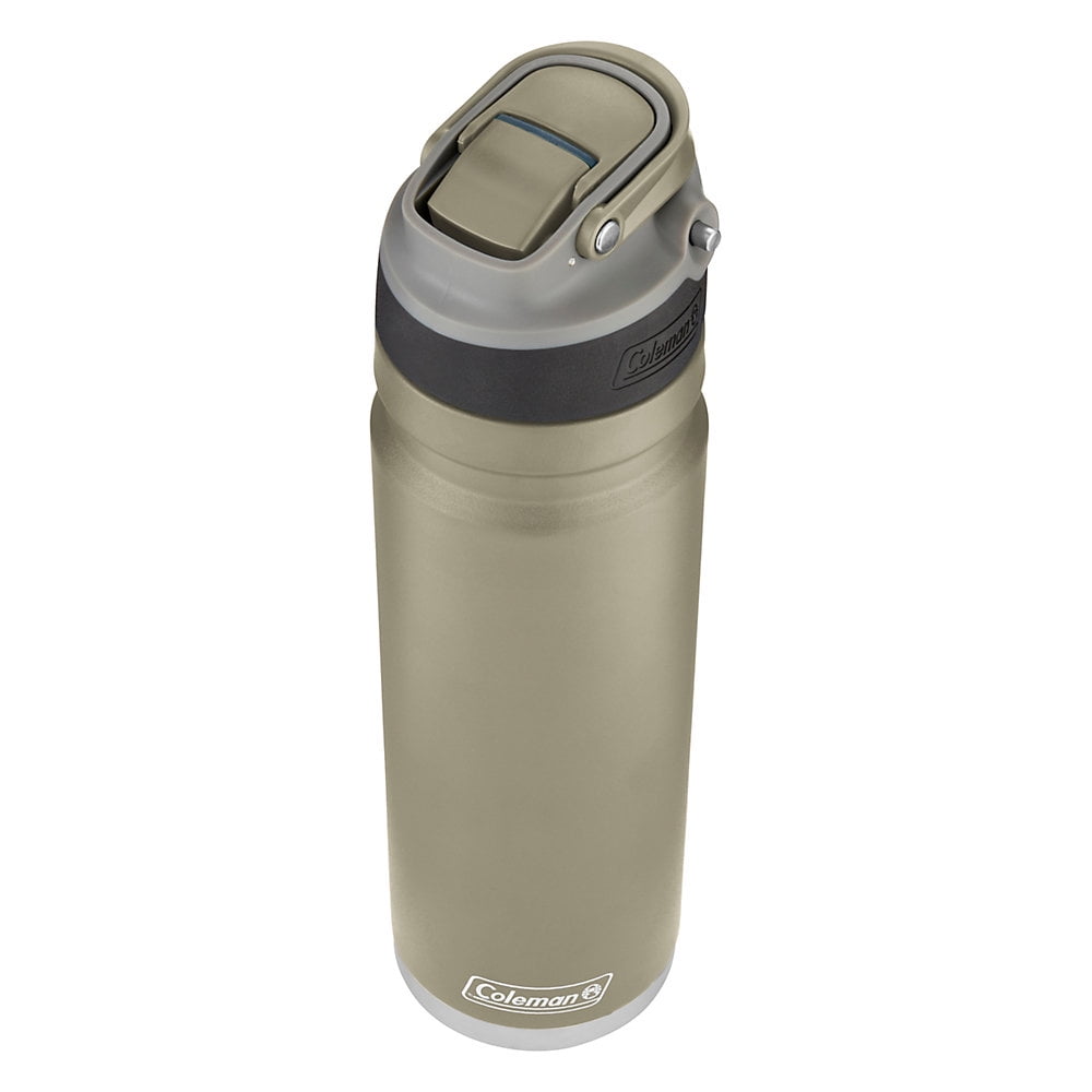Coleman Autospout Switch Stainless Steel Insulated Water Bottle, 24 oz, White Cloud, Size: 24 fl oz
