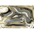 thumbnail image 2 of Carson, Danielle 32x23 White Modern Wood Framed Museum Art Print Titled - Elegant Agate I, 2 of 4