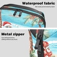 thumbnail image 4 of Santa Claus Digital Pouch with Oxford Cloth, Waterproof, 5.9x9.44x3.14 in, for Hard Drive Bags, USB Pouch, Charger Cord Organizer, Cable Organizer Clips, 4 of 6