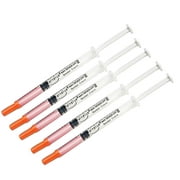 5Pcs HY530PI Thermal Paste Safe Quick Cooling Pink 2.5W/M-K 0.5g Computer Cooling Thermal Compound for CPU