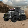 thumbnail image 6 of Fjnjuu Play Vehicle Large Six-Wheel Off-Road Swat Car Toy Car Inertias Sound and Light Polices Car Model Gift Toy Car Toddler Safe Play Vehicle Toys, 6 of 8