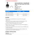 thumbnail image 2 of Front Lower Ball Joint - Compatible with 2008 - 2018 Toyota Sequoia Sport Utility 4-Door 2009 2010 2011 2012 2013 2014 2015 2016 2017, 2 of 2