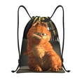 thumbnail image 1 of Qekee Garfield Print Sports Backpack,Foldable Day Pack,Waterproof Drawstring Bags for Sports, Gym, and Travel-Medium, 1 of 6