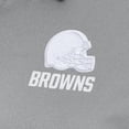 thumbnail image 4 of Women's Antigua  Gray Cleveland Browns Reprocess Polo, 4 of 4