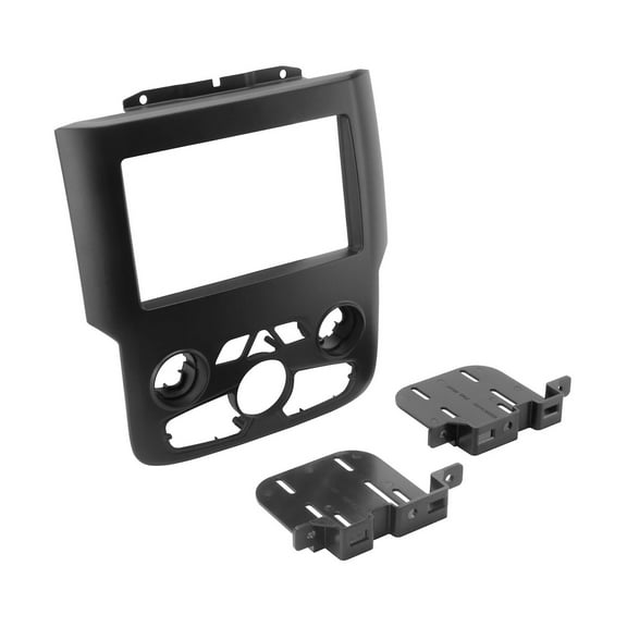 Scosche CR1297DDB Double DIN Dash Kit Compatible w/ 2013-2018 Ram Trucks w/ 8" Factory Display