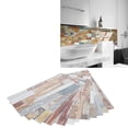 thumbnail image 4 of Floor Sticker, PVC Bright In Color Marble Tile Sticker  For Kitchen For Living Room For Bathroom KIT047, 4 of 8